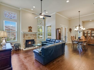 Living area at 103 Rivalto CIR Unit #1 - 2 bed 2 bath home