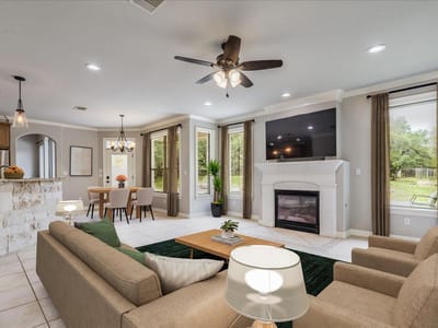 Living area at 103 Silverstone DR - 4 bed 3 bath home