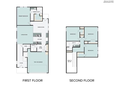 Living area at 104 Adze Dr - 4 bed 2 bath home