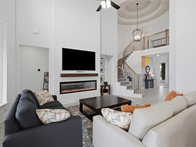Living area at 104 Basketflower LN - 4 bed 3 bath home