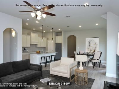 Living area at 104 Bright Light Way - 3 bed 3 bath home