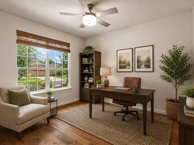 Primary bedroom at 104 Coffee Mill Creek RD - 2 bed 2 bath home