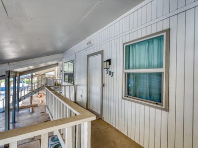 Primary bedroom at 104 Cove Unit #207 - 3 bed 2 bath home