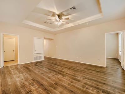 Primary bedroom at 104 Golden Butterfly DR - 3 bed 2 bath home