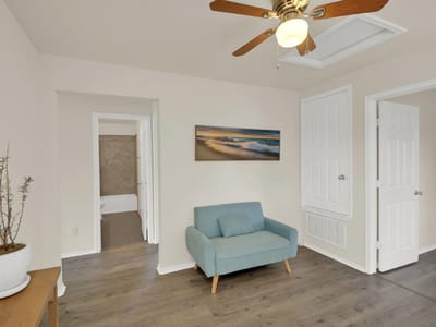 Primary bedroom at 104 Outpost CV - 4 bed 2 bath home