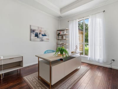 Primary bedroom at 104 Quarry Lake EST - 3 bed 4 bath home