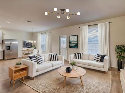 Living area at 10409 Abana WAY - 3 bed 2 bath home