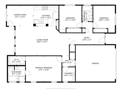 Kitchen at 1049 Regency LN - 3 bed 2 bath home