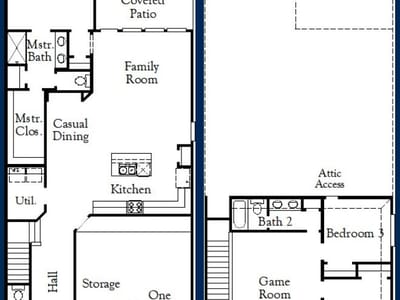 Living area at 105 Backwood PASS - 3 bed 2 bath home