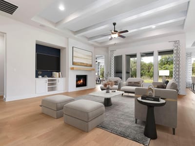 Living area - 105 Council Oak Ct Living area at 105 Council Oak Ct - 3 bed 2 bath home