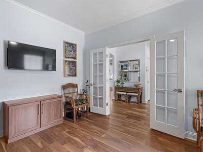 Primary bedroom at 105 Duck Creek LN - 3 bed 3 bath home
