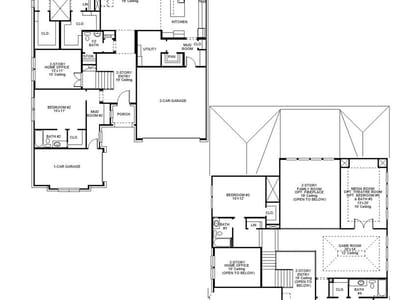 Living area at 105 Keuchel LN - 4 bed 4 bath home
