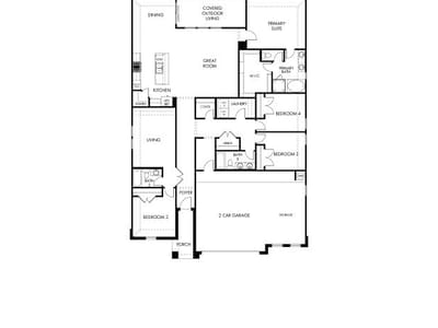 Living area at 105 Pendleton DR - 4 bed 3 bath home
