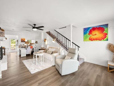 Primary bedroom at 105 Star Unit #5 - 2 bed 2 bath home