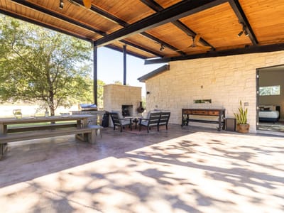 Primary bedroom at 10501 Lake Park DR - Mountain Creek Lakes Sec 01, Dripping Springs, TX