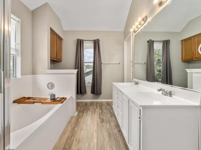 Primary bedroom at 10512 Watchful Fox DR - 3 bed 2 bath home