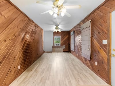 Primary bedroom at 106 Beach DR - 2 bed 1 bath home