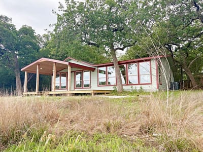 Living area at 106 Caddo - 2 bed 1 bath home