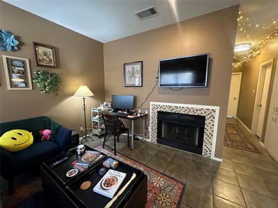 Living area at 106 E 30th ST Unit #203 - 2 bed 2 bath home