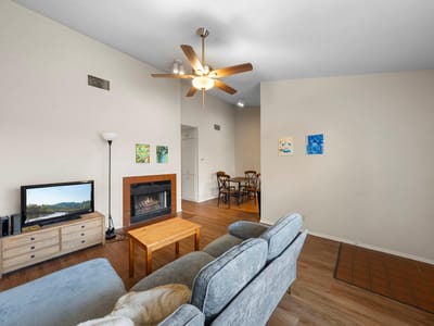 Primary bedroom at 106 E 30th ST Unit #303 - 2 bed 2 bath home