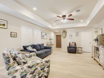 Primary bedroom at 106 Paint Creek LN - 3 bed 2 bath home