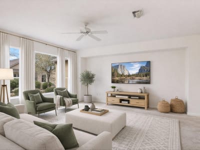 Primary bedroom at 106 Ranch House Cv - 3 bed 2 bath home