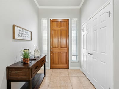 Primary bedroom at 106 Waterlily LN - 3 bed 2 bath home