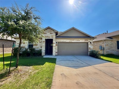 Living area at 10608 Defender TRL - 3 bed 2 bath home
