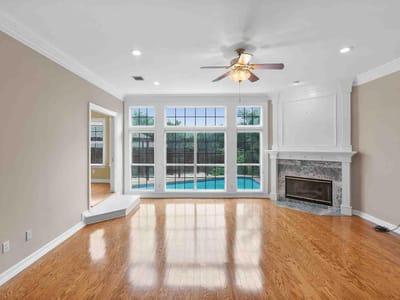 Living area at 10609 Skyflower DR - 4 bed 3 bath home
