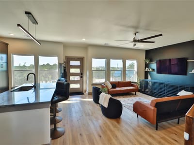 Primary bedroom at 10613 Knob HL - 3 bed 2 bath home