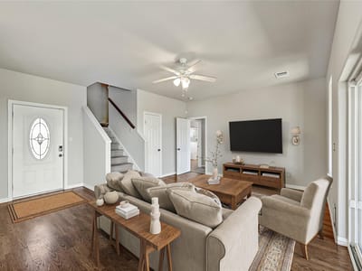 Primary bedroom at 10613 Turkey Bend Dr - 4 bed 2 bath home