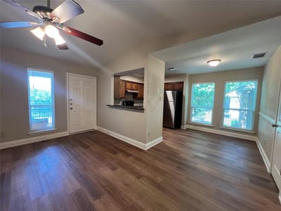 Living area at 10616 Mellow Meadows Dr Unit #43b - 2 bed 1 bath home