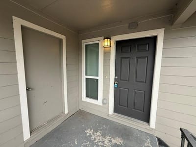 Primary bedroom at 10616 Mellow Meadows DR Unit #43C - 2 bed 1 bath home