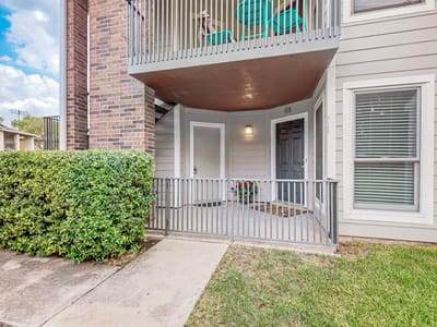 Primary bedroom at 10616 Mellow Meadows Dr Unit #9D - 2 bed 2 bath home