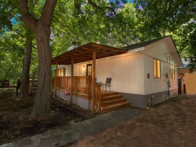 Living area at 107-109 Scudder Ln - Cypress Creek North, Wimberley, TX