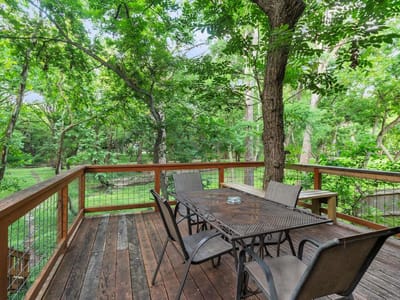 Kitchen at 107-109 Scudder Ln - Cypress Creek North, Wimberley, TX