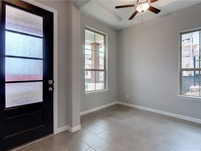 Primary bedroom at 107 Cartwheel Bnd Unit #49 - 3 bed 2 bath home