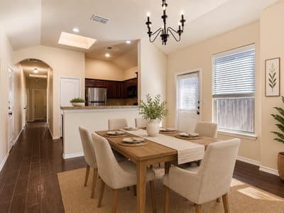 Living area at 107 Creekside Villa DR - 3 bed 2 bath home