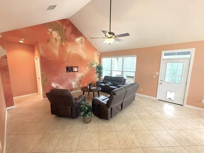Primary bedroom at 107 Kandi LN - 2 bed 2 bath home