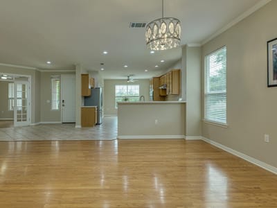 Primary bedroom at 107 Liatris LN - 2 bed 2 bath home