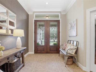 Primary bedroom at 107 W Majestic Oak LN - 3 bed 2 bath home