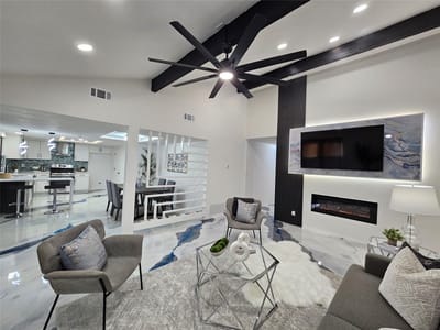 Living area at 10706 Berthound DR - 3 bed 2 bath home