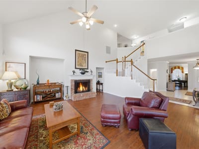 Living area at 10709 Pedigree Cv - 4 bed 3 bath home