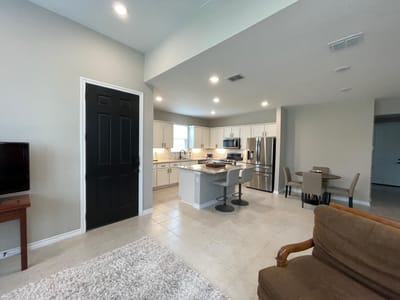 Living area at 108 Harborside Dr Unit #101 - 3 bed 2 bath home