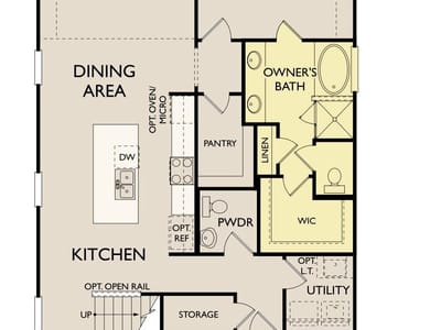 Kitchen at 108 Lions Tail CV - 4 bed 2 bath home