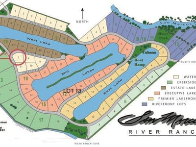 Property photo 3 at 108 River Lakes Lane - San Marcos River Ranch, SMRR, Martindale, TX