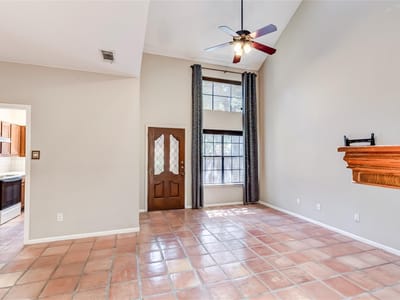Living area at 10819 Crown Colony DR Unit #19 - 2 bed 2 bath home