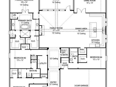 Living area at 1088 Conastoga Ct - 5 bed 5 bath home