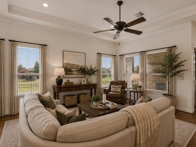 Primary bedroom at 109 Limestone DR - 2 bed 2 bath home