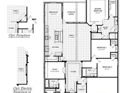 Living area at 109 Sandrock Trl - 4 bed 3 bath home